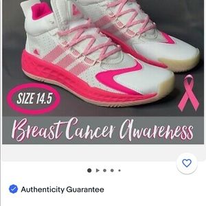 Brand new.rare made for breast cancer awareness shoes reg 119.00